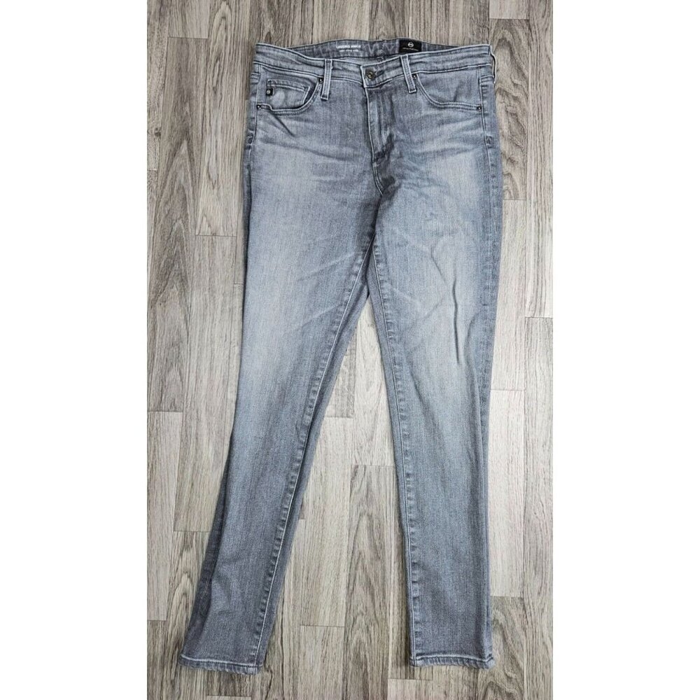 Adriano Goldschmied Womens Size 29R Skinny Ankle Grey Denim Jeans Leggings